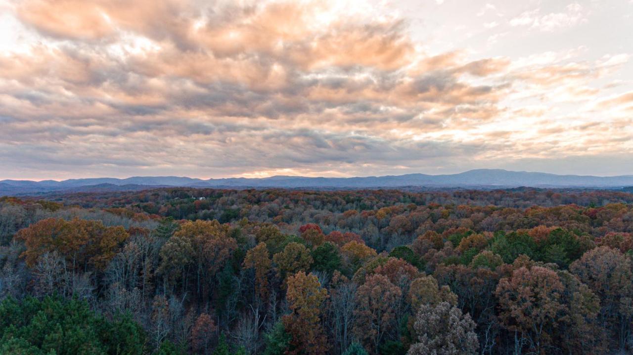 Mineral Bluff Eagles Crest - Long Range Layered Mountain Views In Peaceful Neighborhood!ヴィラ エクステリア 写真